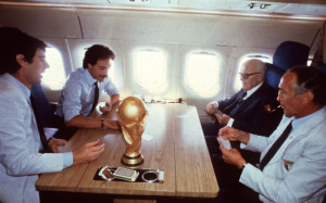 Italia mondiale 1982 con Zoff, Gentile, Pertini e Bearzot